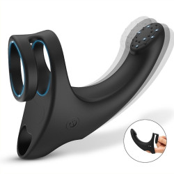 FUKR Cockring et Stimulateur périnée Fingeus 10 x 2.5cm - Anneau 30mm